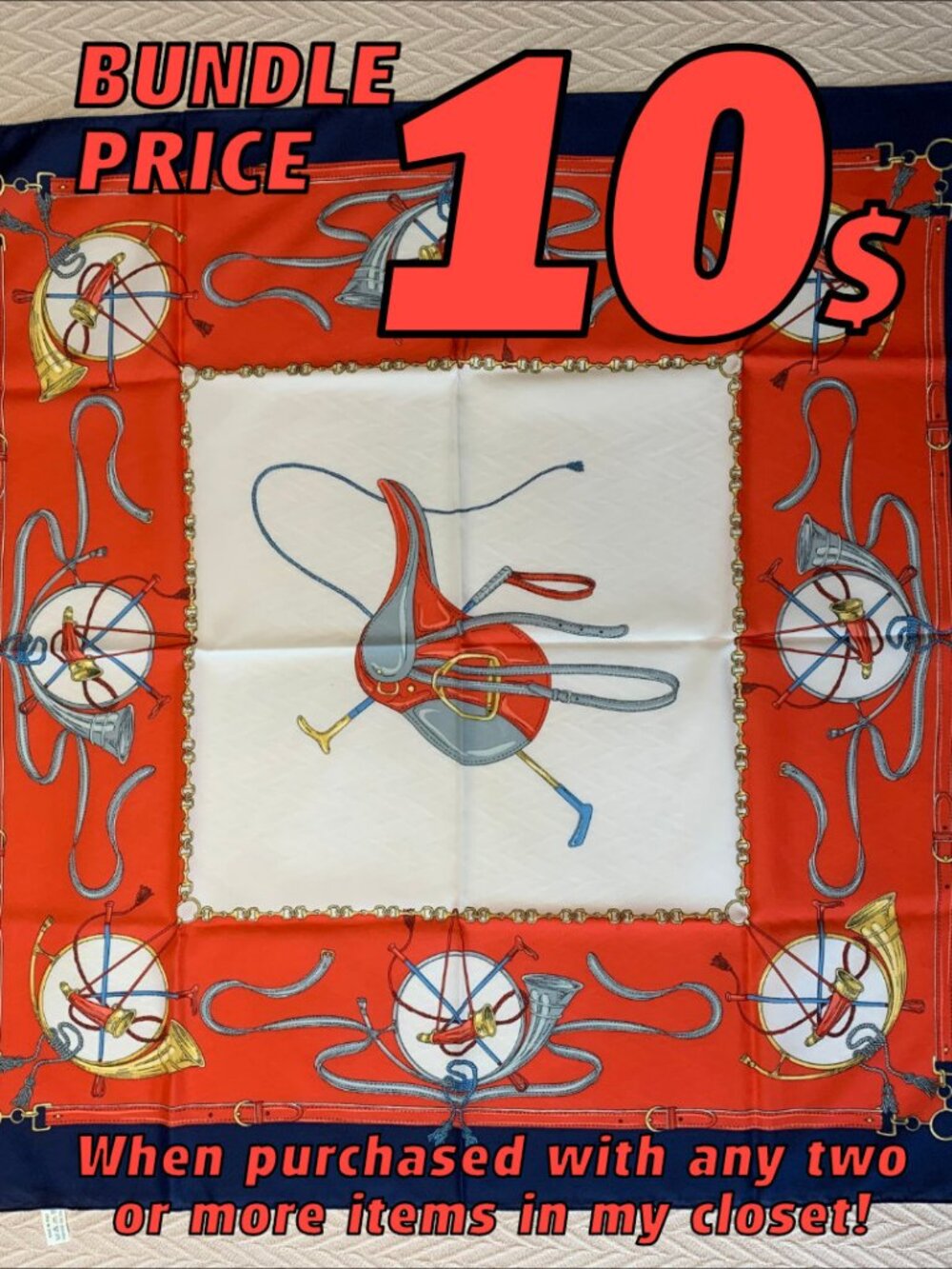 Chic and Timeless Equestrian-Style Scarf
